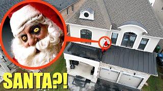 Drone catches Santa Claus on Christmas Day Delivering Presents! (You won't believe this)