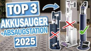 TOP 3 AKKUSAUGER mit ABSAUGSTATION 2024 | SAMSUNG, Shark, Ultenic