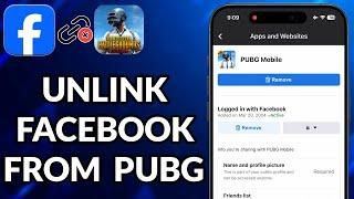 How To Unlink Facebook From PUBG