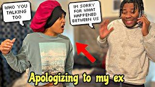 Apologizing To My Ex For EVERYTHING Prank On Mya!
