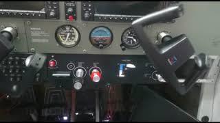 Cessna 172 home flight simulator yokes synchro!