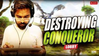 DESTROYING CONQUEROR LOBBY || SHORTS FEED || #bgmilive #shortsfeed #gaming #lolzzzgaming #tranding