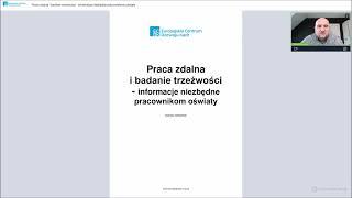 Praca zdalna i badanie trzeźwości - informacje niezbędne pracownikom oświaty