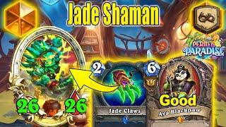 New Jade Shaman Deck In 2024 Is Still Top Tier Fun At Perils in Paradise Mini-Set | Hearthstone