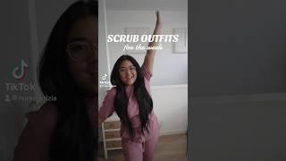 Nursing scrubs! #nurselife #nurseoutfits #nursescrub #nurseootd