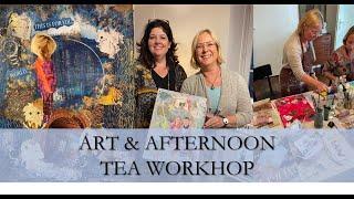 ART & AFTERNOON TEA WORKSHOP