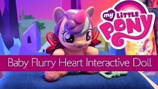 New! My Little Pony Equestria Baby Flurry Heart Interactive Doll