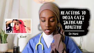 Reacting to Doja Cat's skincare routine | Dr Hani