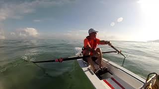 Wintech Coastal Rowing Solo Test - Noosa