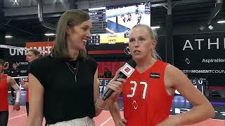 Ci Michel Post Game Interview: Alli Linnehan