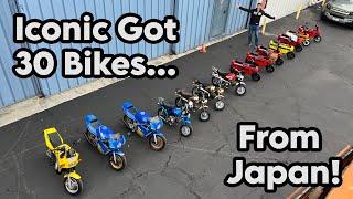 Iconic gets 30 motorcycles from Japan!