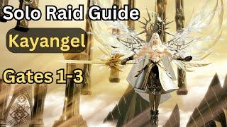 Solo Raid Guide Kayangel