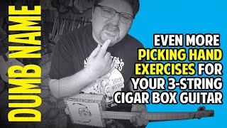 This Cigar Box Guitar Picking Lesson Has a Dumb Name (Who's down???)