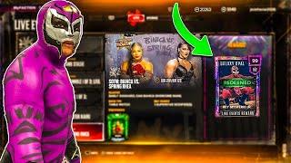 This Card Is Different! NEW Rey Mysterio Jr. Card InWWE2K24 My Faction