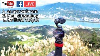 DJI Pocket 3 live streaming tutorial