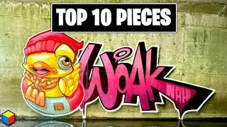 Top 10 Best Graffiti Artists 2024: (Graffiti Pieces Edition)