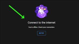 Youtube - Connect To The Internet - You're Offline. Check Your Connection - Chrome -  Fix