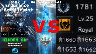 Lost Ark RANK 1 Endurance Artillerist BEST GVG POV Cruel Fighter GVG Hardest Content in the Game