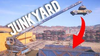 JUNKYARD SIMULATOR | Building A Junkyard Business In The Desert | Gas Station Simulator New DLC!