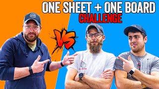 1 Sheet + 1 Board 48 Hour Build Challenge!