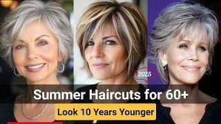 Look 10 Years Younger! Best Summer Haircuts 2025 for Over 60 Women