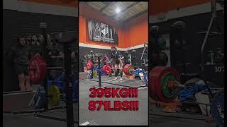 Bearded Warrior 871 lbs Deadlift #powerlifting #powerliftinguk