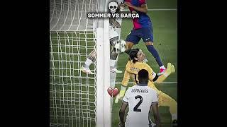 Sommer vs PSG  #shorts #football #funny #trending #messi #ronaldo #memes