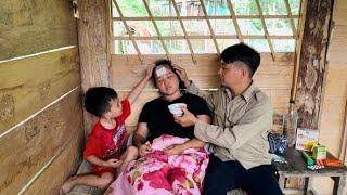 Sick Wife-Husband returns to visit wife & children| Simple life DH
