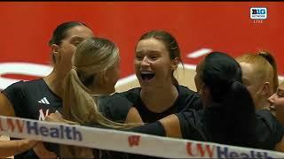 Nebraska Vs Wisconsin Set 1 Nov 1, 2024 | College women's volleyball | Ncaa volleyball women's