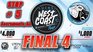 FINAL | Lucasi WCT Stop #5 | HARD TIMES BILLIARDS - Sacramento, CA