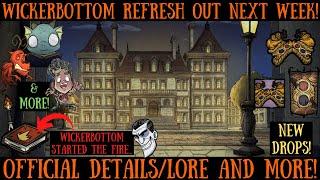 Wickerbottom Rework Out Soon! Official Lore & Details Here! - Don't Starve Together