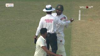 Mohammed Siraj And Litton Das involved in sledging before the latter’s Dismissal