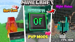 Top 4 Java Edition PvP Mods For Minecraft PE 1.20 || Night Vision MCPE