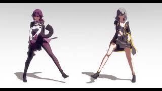 【Honkai：Star Rail MMD】Roll 'n Rock 【Stelle & Kafka】