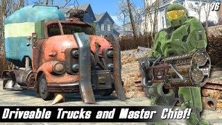 Fallout 4 Mods Week 76 - Robo Wheels, Driveable Trucks and Master Chief!