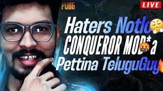 Betaaa Conqueror Title Ochesindi Raaa (Full Screen) - PUBG Mobile Live