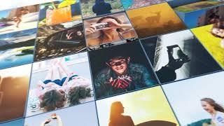 Royalty Free | After Effects Template | 3D Cube Mosaic