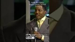 Mase aka Pastor Mason speaks on Puff Daddy #mase #badboy #puffdaddy #hiphopvcr #hiphop #rap