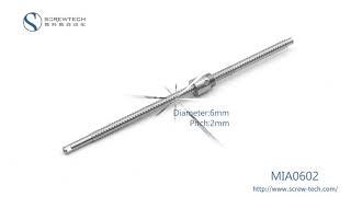 11-Precision Ground Ball Screw for CNC Machine