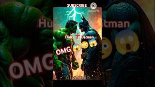 HYBRID OF HULK + BATMAN || #shorts #youtubeshorts #fusion