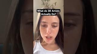 What do 3D Artists Actually Do? #3d #blender #meme