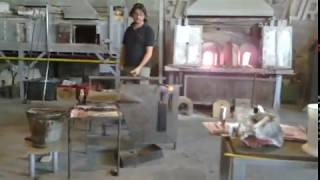 Муранский стеклодув, Италия / Glass making in Murano, Italy