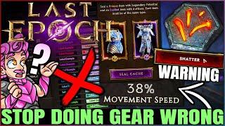 Last Epoch - Stop Doing THIS Wrong - Get OP Gear Early & Easy - Loot Filter Trick - Full Item Guide!