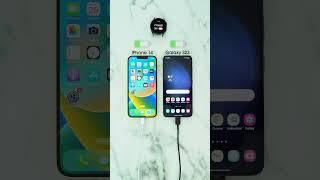 Samsung Galaxy S23 vs iPhone 14 Charging Test!🪫