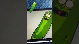 Drawing PICKLE RICK!! #rickandmorty