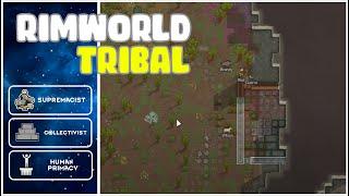 Rimworld Biotech | 500% Difficulty | Tribal Playthrough! - Part 1