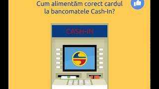 Cum alimentam corect cardul la bancomatele Cash-In Moldindconbank?