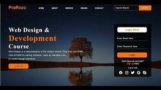 How To Create A Website using HTML & CSS | Step-by-Step Tutorial