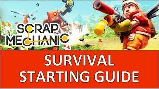 Scrap Mechanic Survival Beginner's Guide - Getting Started, Walkthrough, and Tips