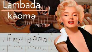 Lambada - Kaoma - Easy guitar tabs _ Guitar cover tutorial